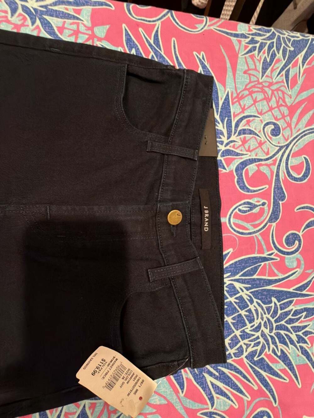 J Brand Maria High-Rise Skinny Jeans in Shy